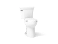 Two-piece elongated toilet, 1.6 gpf^Kohler