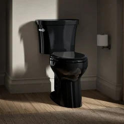 Two-piece elongated toilet, 1.6 gpf^Kohler