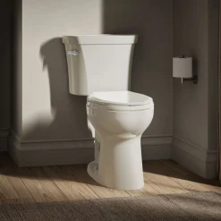 Two-piece elongated toilet, 1.28 gpf^Kohler Sale
