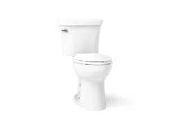 Two-piece elongated toilet, 1.28 gpf^Kohler Sale