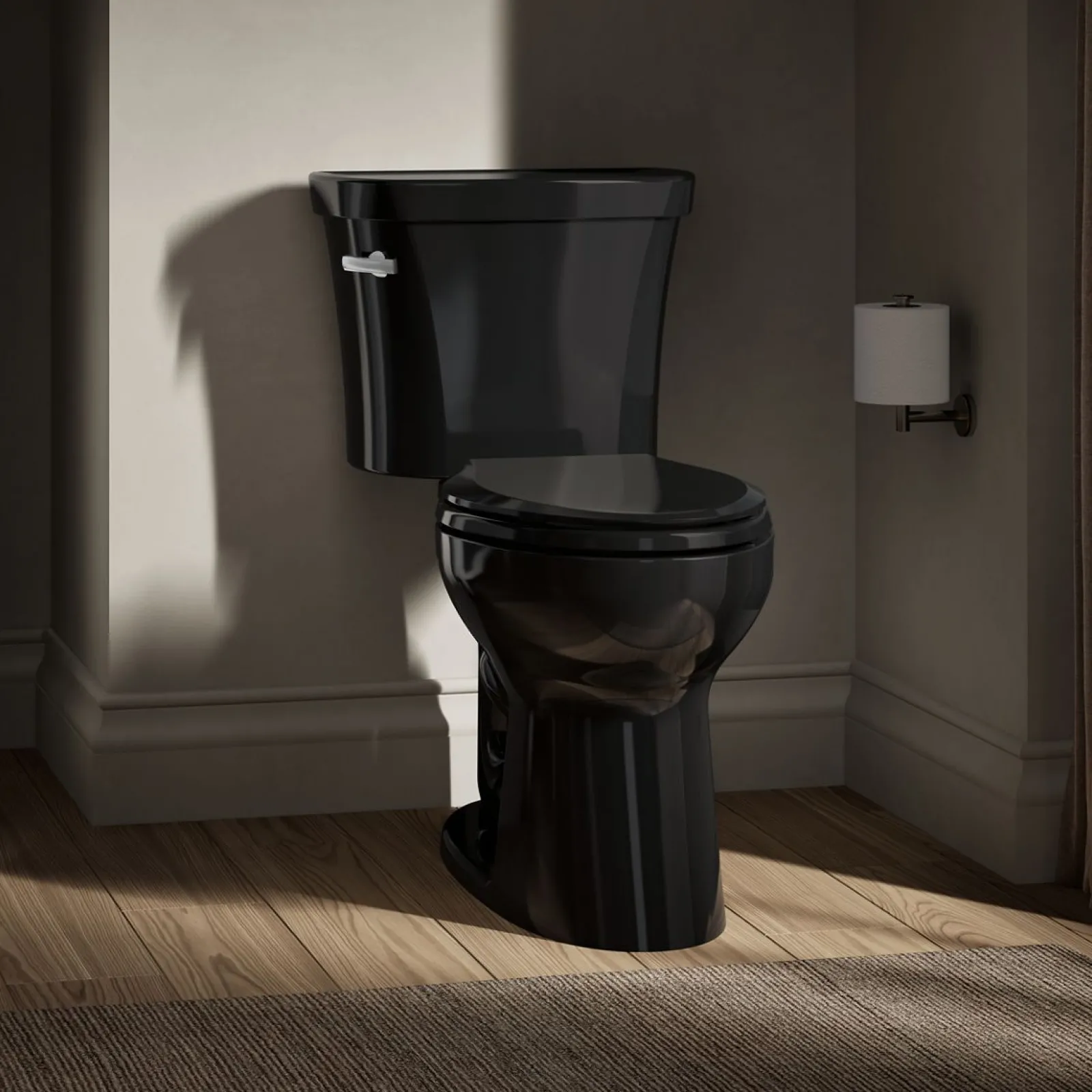 Two-piece elongated toilet, 1.28 gpf^Kohler Sale