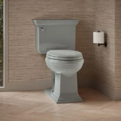 Two-piece elongated toilet, 1.28 gpf^Kohler Discount