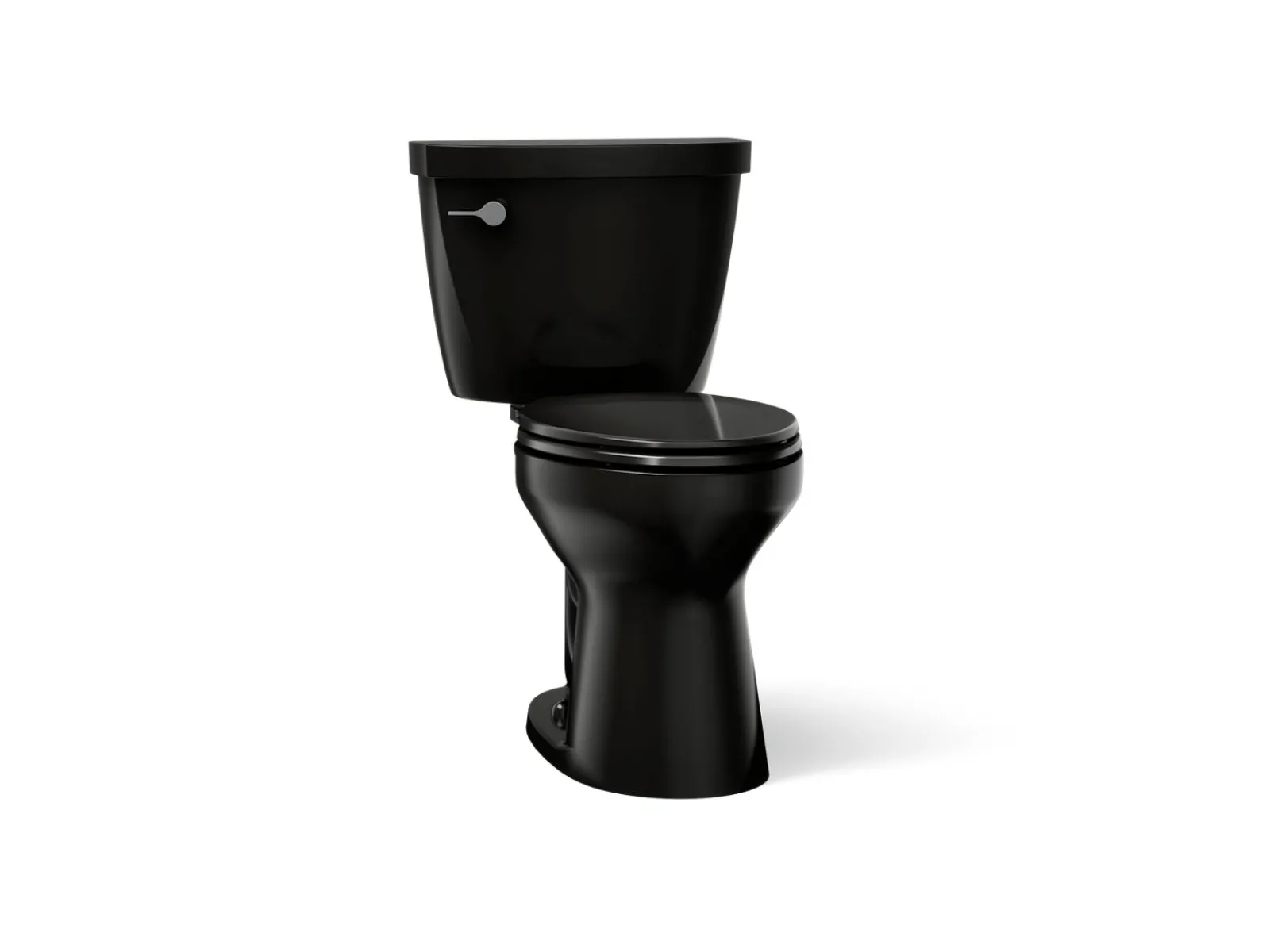 Two-piece elongated toilet, 1.28 gpf^Kohler Hot