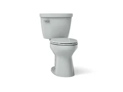 Two-piece elongated toilet, 1.28 gpf^Kohler Hot