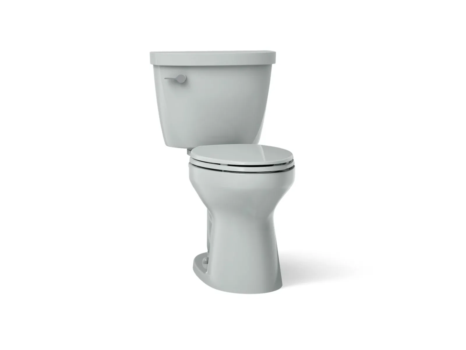 Two-piece elongated toilet, 1.28 gpf^Kohler Hot