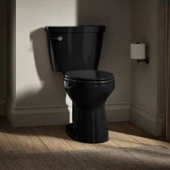 Two-piece elongated toilet, 1.6 gpf^Kohler New