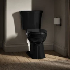 Two-piece elongated toilet, 1.28 gpf^Kohler Sale