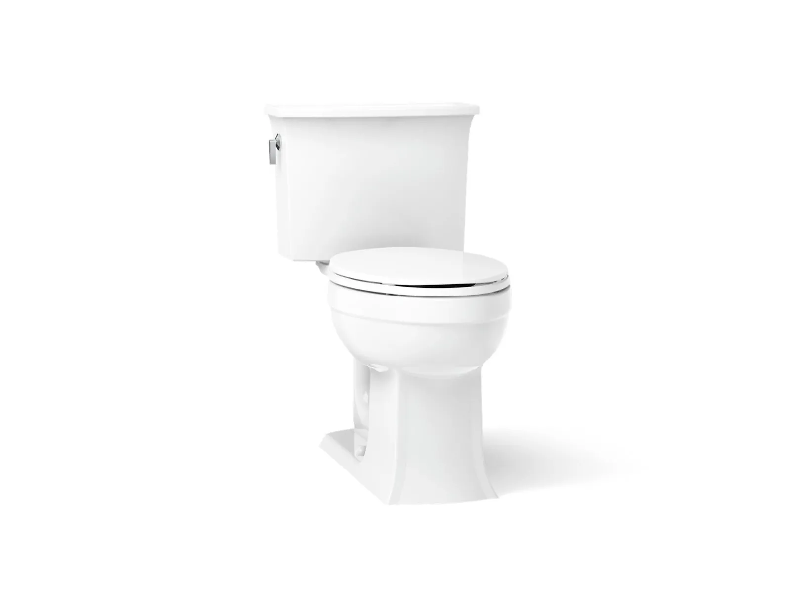 Two-piece elongated toilet, 1.28 gpf^Kohler Best
