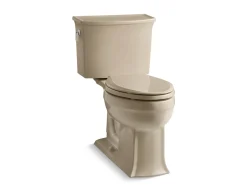 Two-piece elongated toilet, 1.28 gpf^Kohler Best