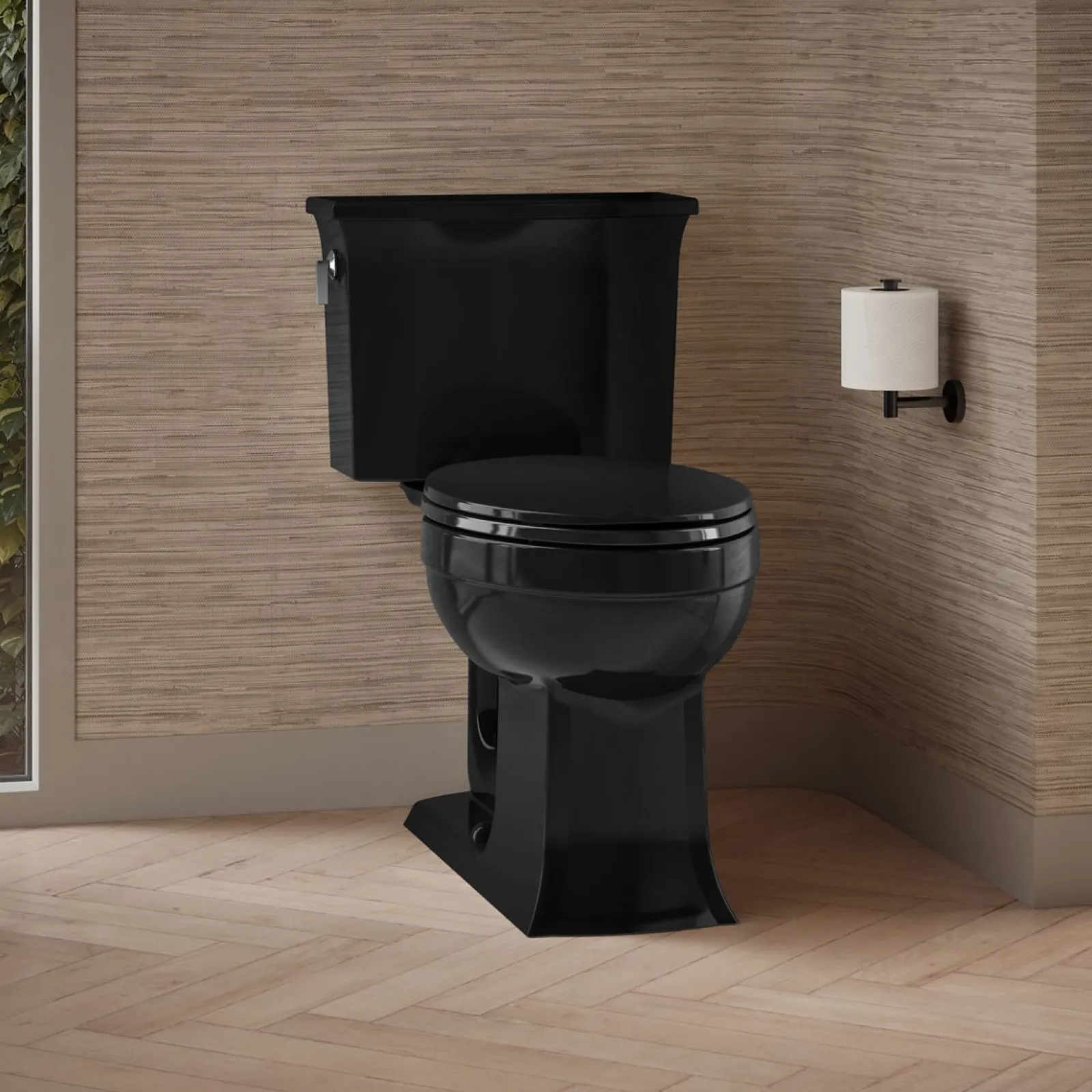 Two-piece elongated toilet, 1.28 gpf^Kohler Best