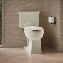 Two-piece elongated toilet, 1.28 gpf^Kohler Best