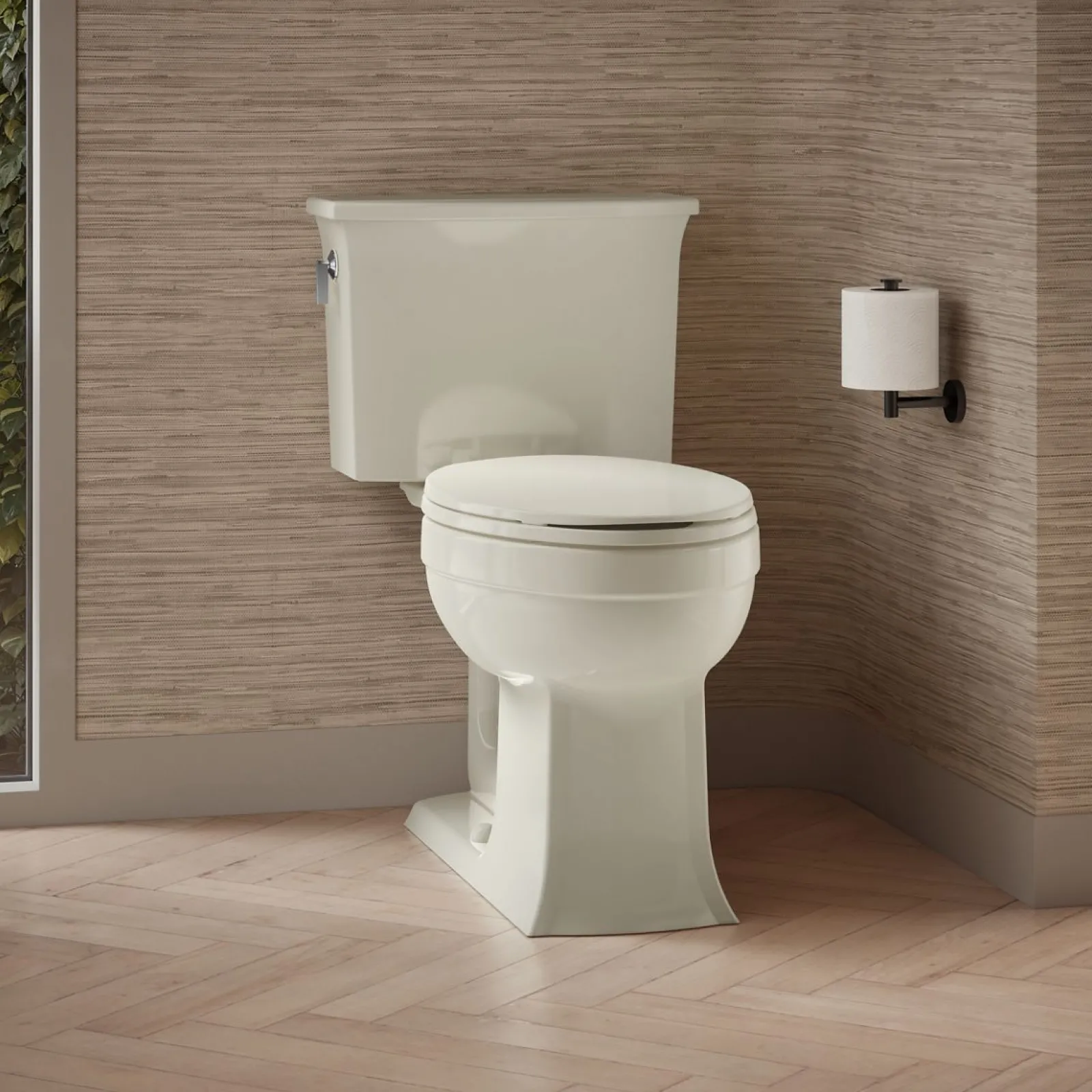 Two-piece elongated toilet, 1.28 gpf^Kohler Best