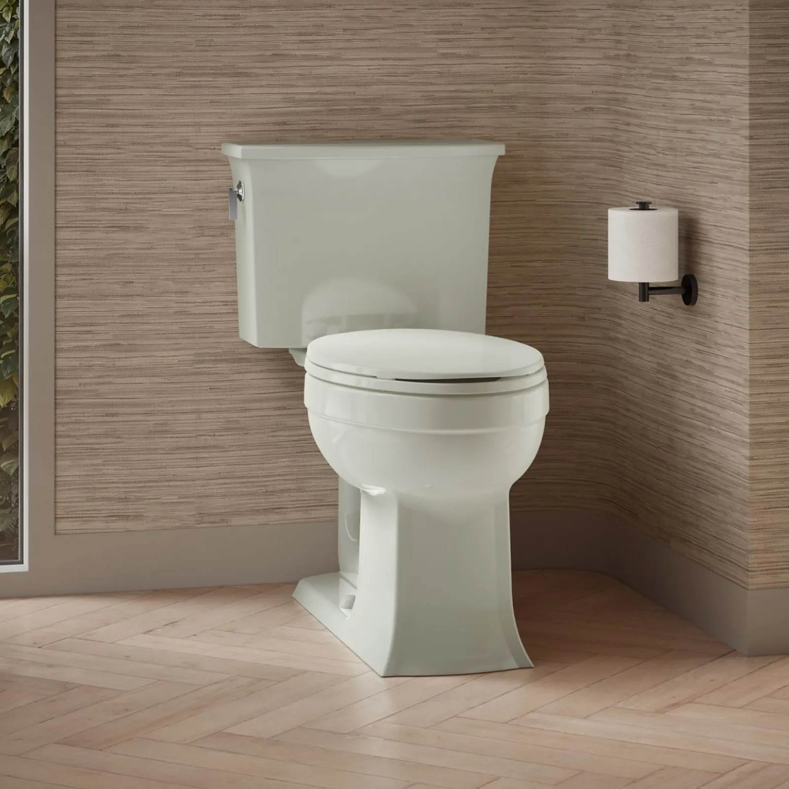 Two-piece elongated toilet, 1.28 gpf^Kohler Best