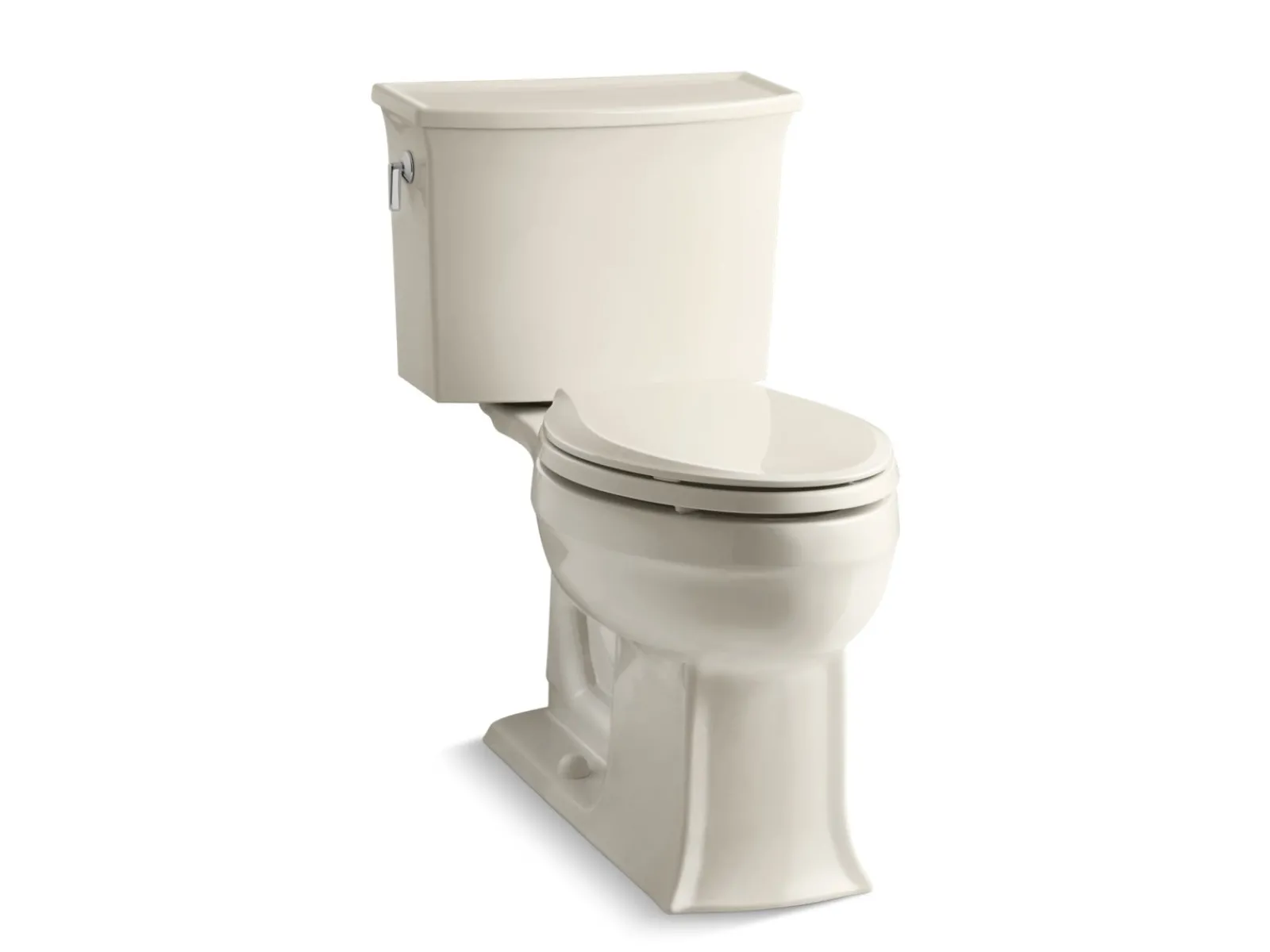 Two-piece elongated toilet, 1.28 gpf^Kohler Best