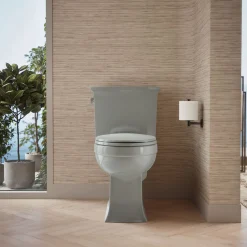Two-piece elongated toilet, 1.28 gpf^Kohler Best
