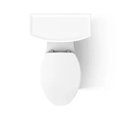 Two-piece elongated toilet, 1.28 gpf^Kohler Best