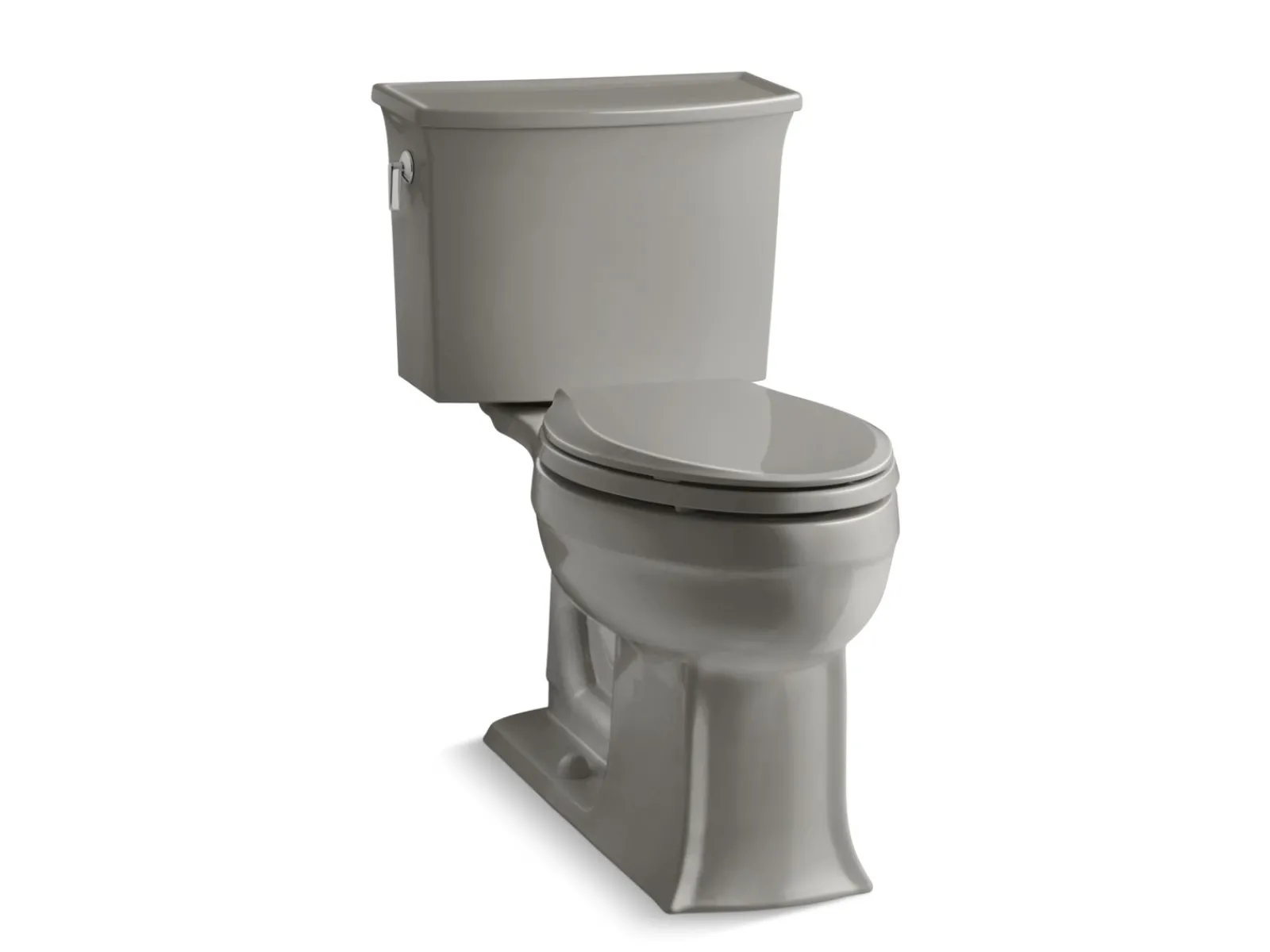 Two-piece elongated toilet, 1.28 gpf^Kohler Best
