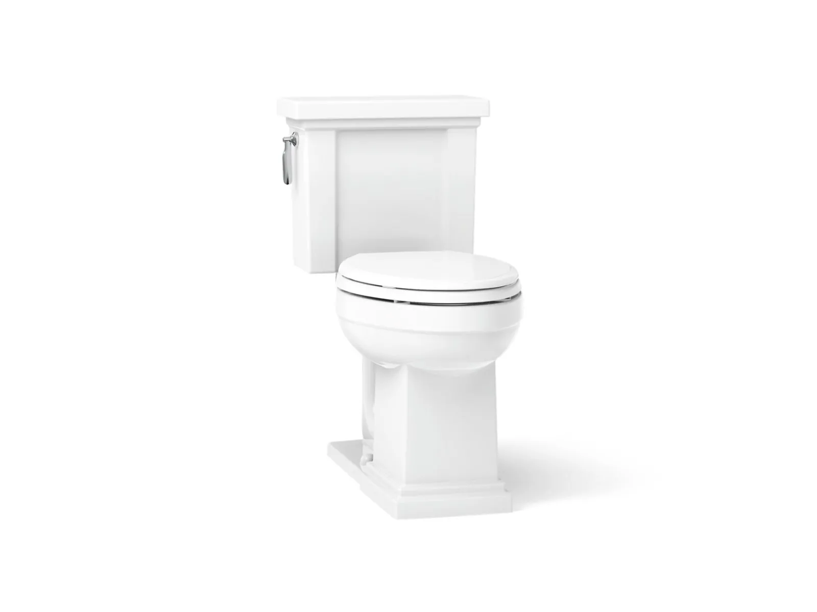 Two-piece elongated toilet, 1.28 gpf^Kohler Sale