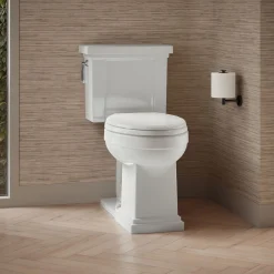 Two-piece elongated toilet, 1.28 gpf^Kohler Sale
