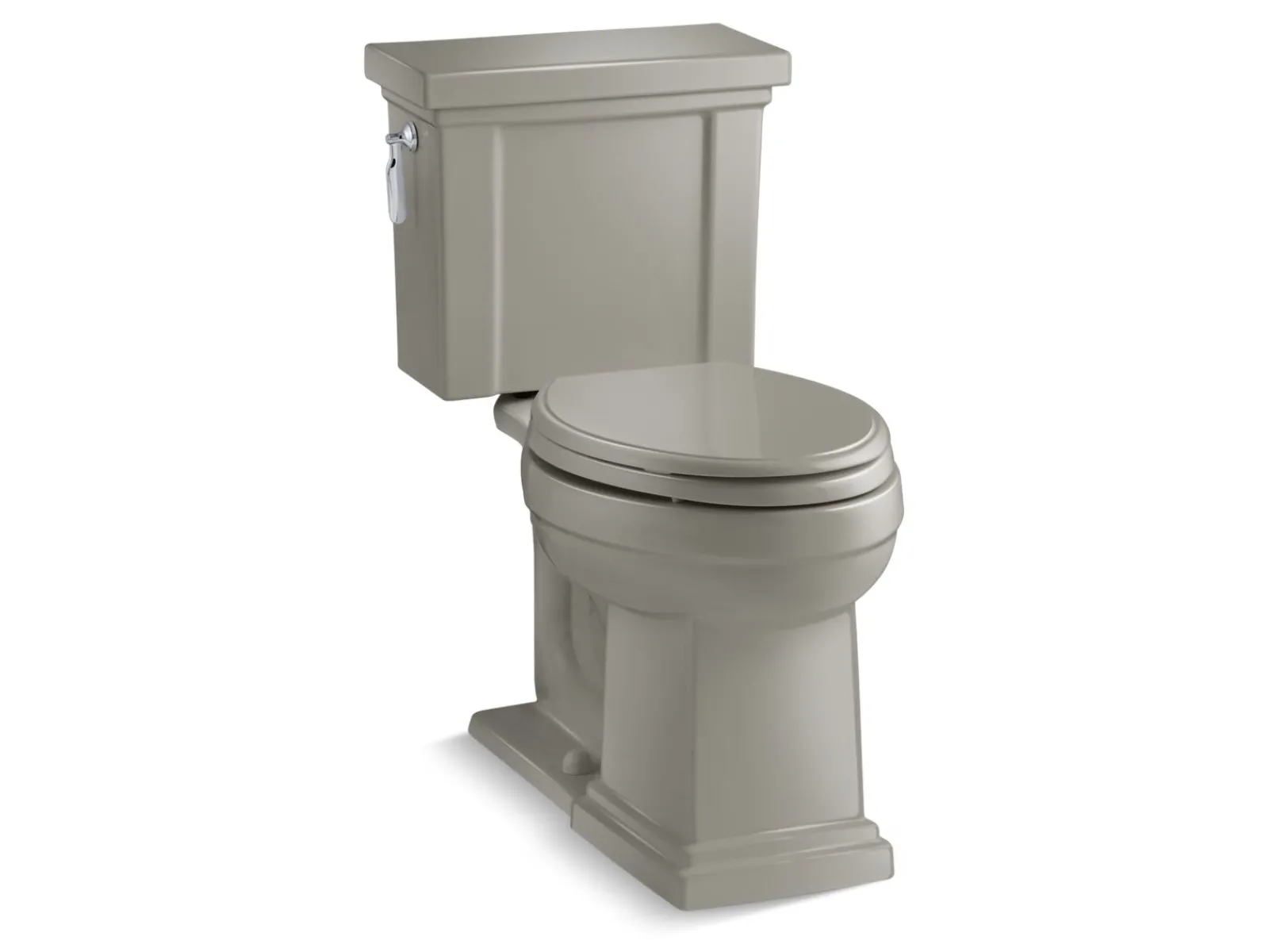 Two-piece elongated toilet, 1.28 gpf^Kohler Sale