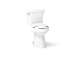 Two-piece elongated toilet, 1.0 gpf^Kohler