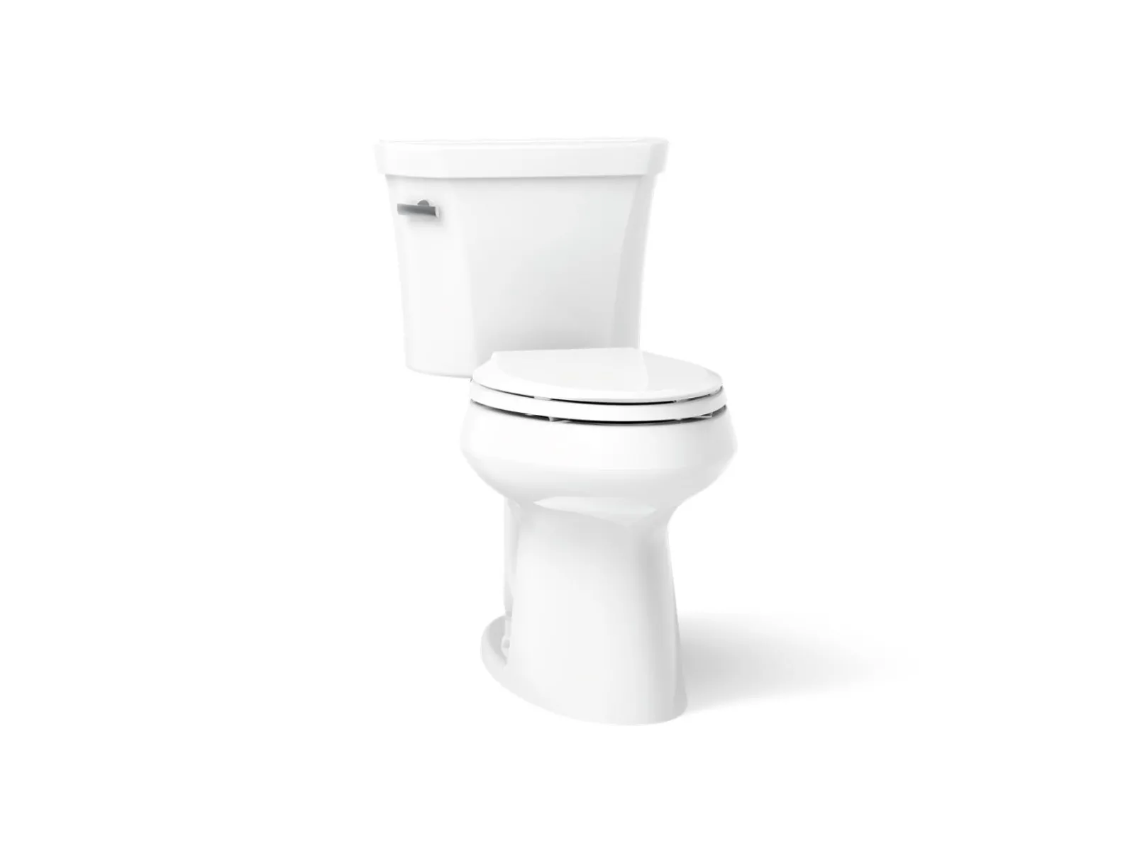 Two-piece elongated toilet, 1.0 gpf^Kohler