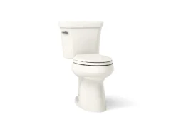 Two-piece elongated toilet, 1.0 gpf^Kohler