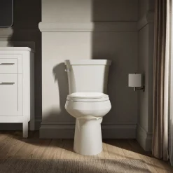 Two-piece elongated toilet, 1.28 gpf^Kohler Best