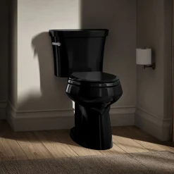 Two-piece elongated toilet, 1.28 gpf^Kohler Best