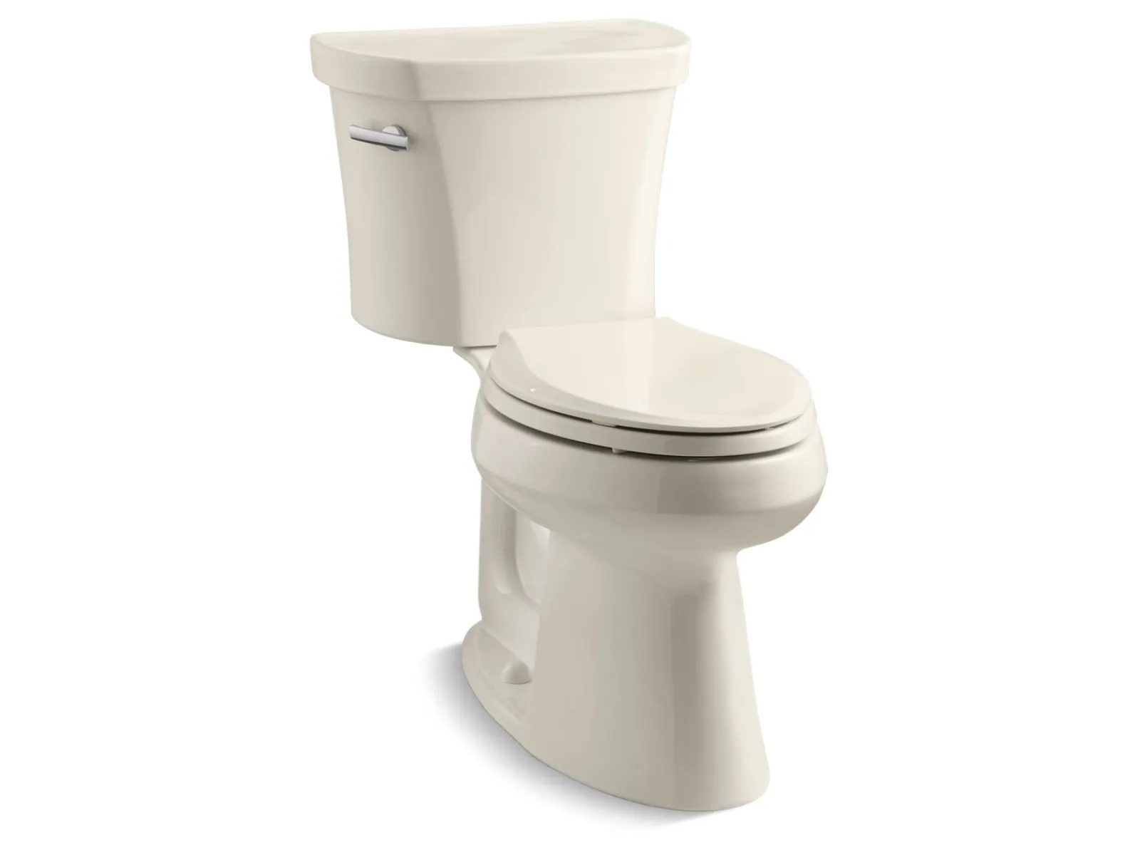 Two-piece elongated toilet, 1.28 gpf^Kohler Discount
