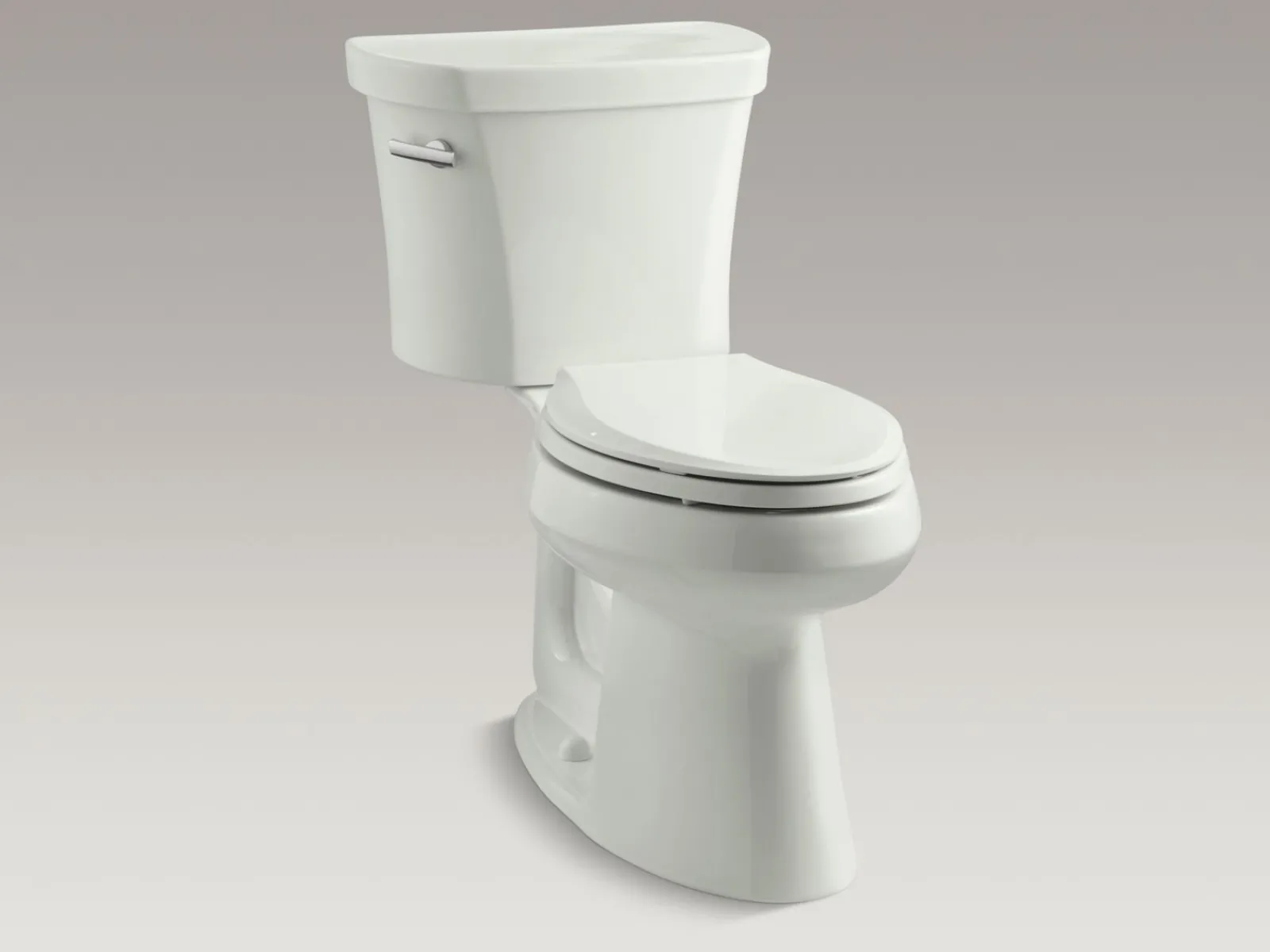 Two-piece elongated toilet, 1.28 gpf^Kohler Discount