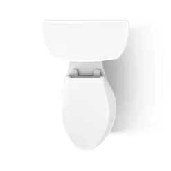 Two-piece elongated toilet, 1.28 gpf^Kohler Outlet