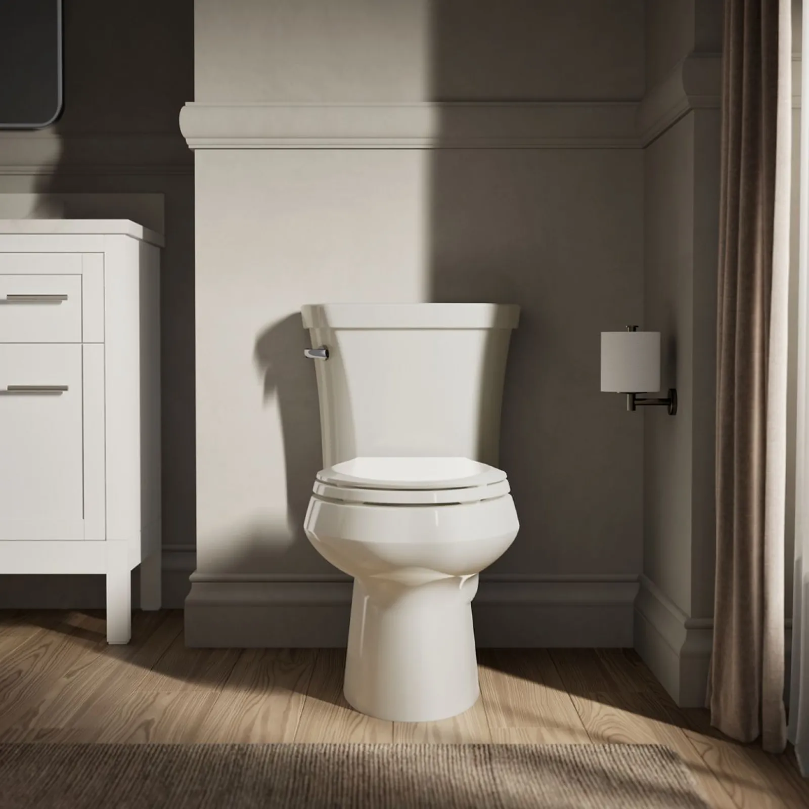Two-piece elongated toilet, 1.6 gpf^Kohler Online