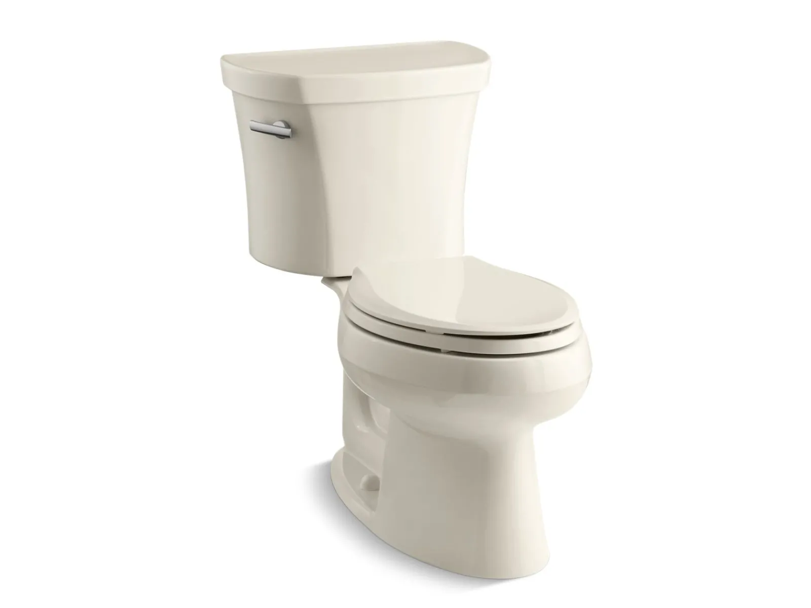 Two-piece elongated toilet, 1.28 gpf^Kohler Outlet