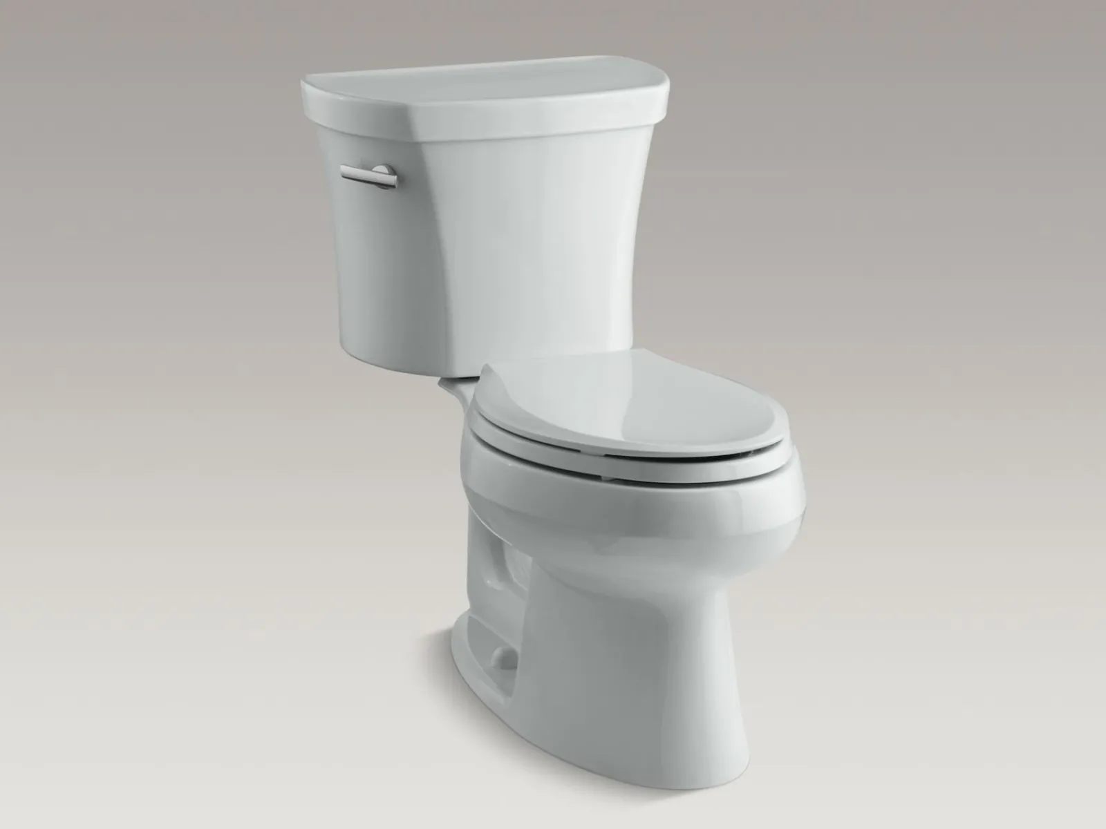 Two-piece elongated toilet, 1.28 gpf^Kohler Outlet