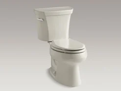 Two-piece elongated toilet, 1.28 gpf^Kohler Clearance