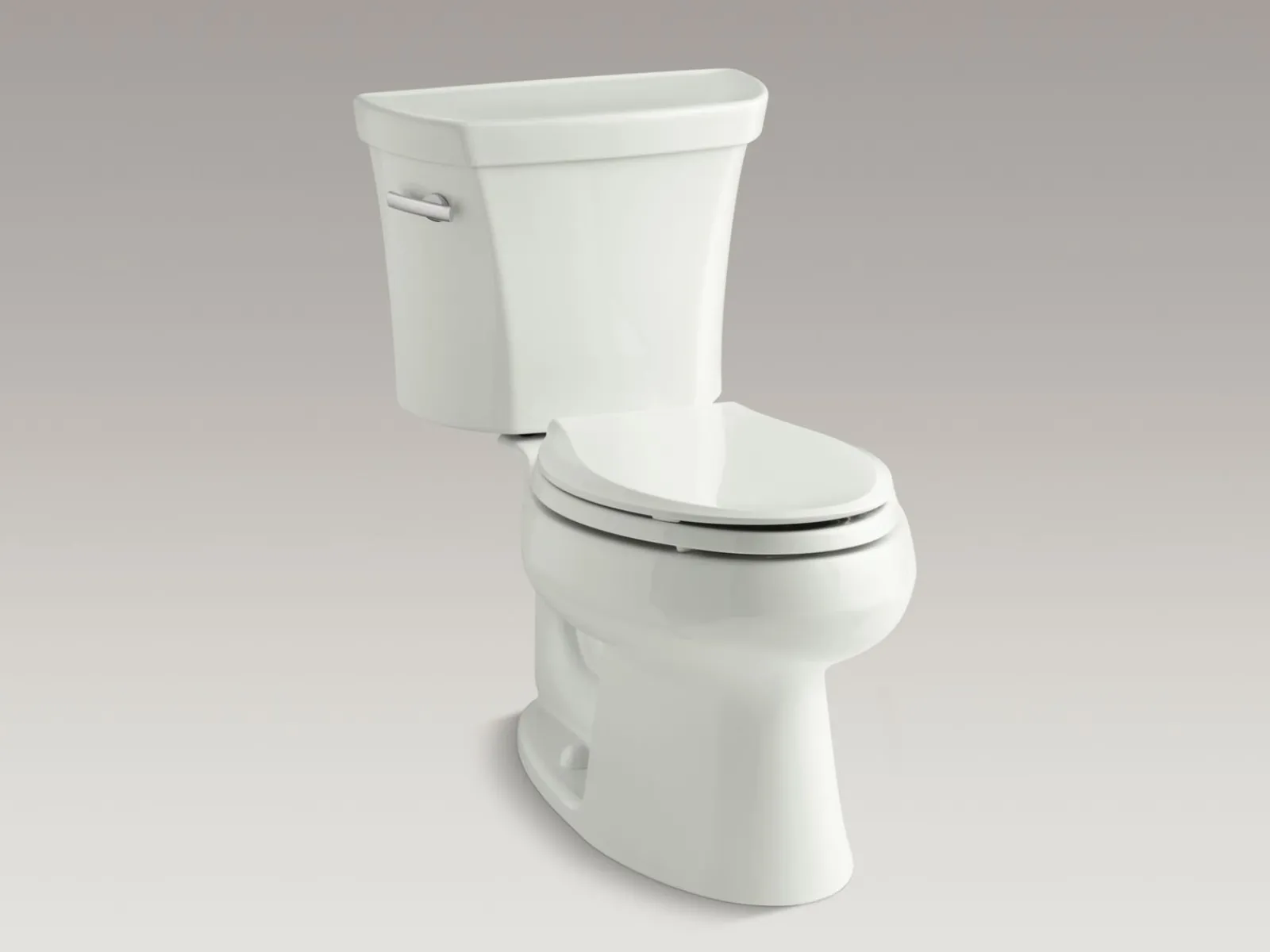 Two-piece elongated toilet, 1.28 gpf^Kohler Clearance