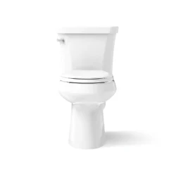 Two-piece elongated toilet, 1.28 gpf^Kohler New