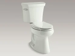 Two-piece elongated toilet, 1.28 gpf^Kohler New