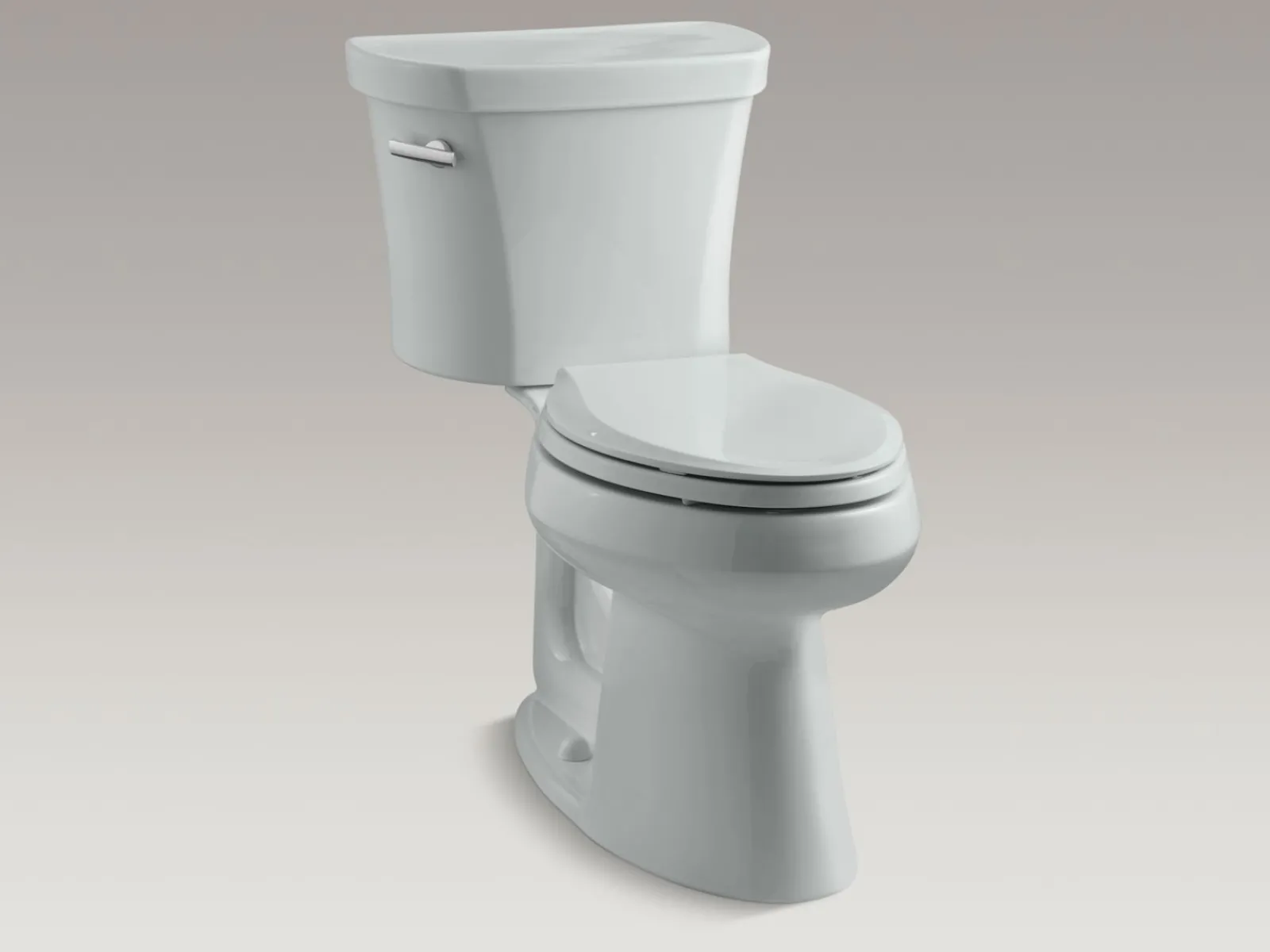 Two-piece elongated toilet, 1.28 gpf^Kohler New