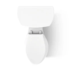 Two-piece elongated toilet, 1.28 gpf^Kohler New