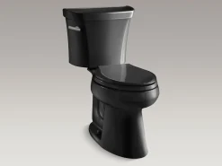 Two-piece elongated toilet, 1.28 gpf^Kohler New