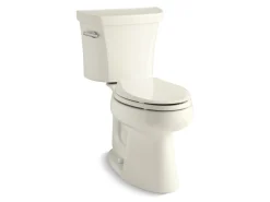 Two-piece elongated toilet, 1.28 gpf^Kohler Best