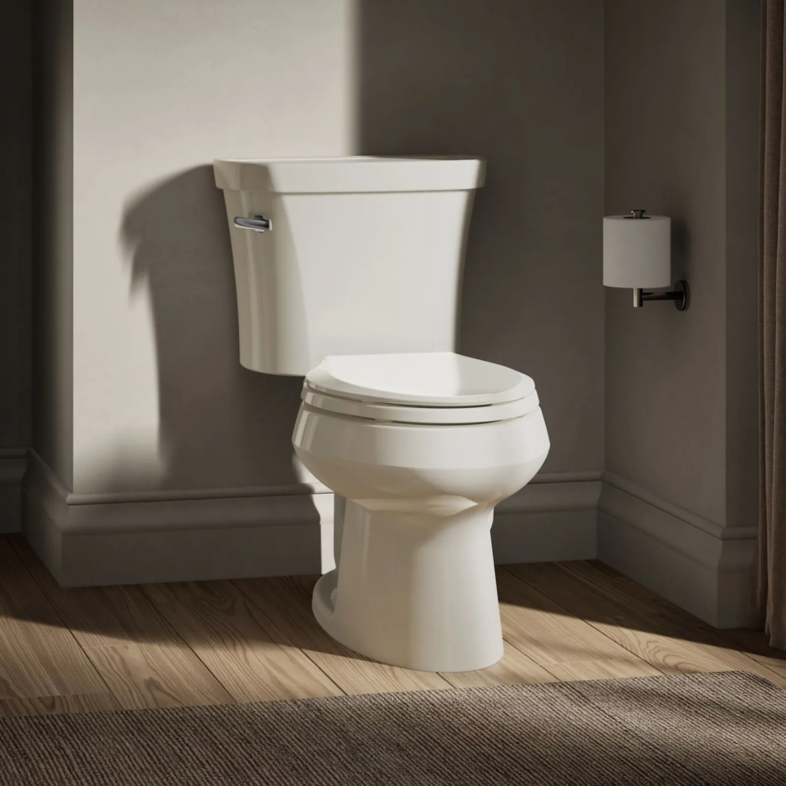 Two-piece elongated toilet, 1.28 gpf^Kohler Best