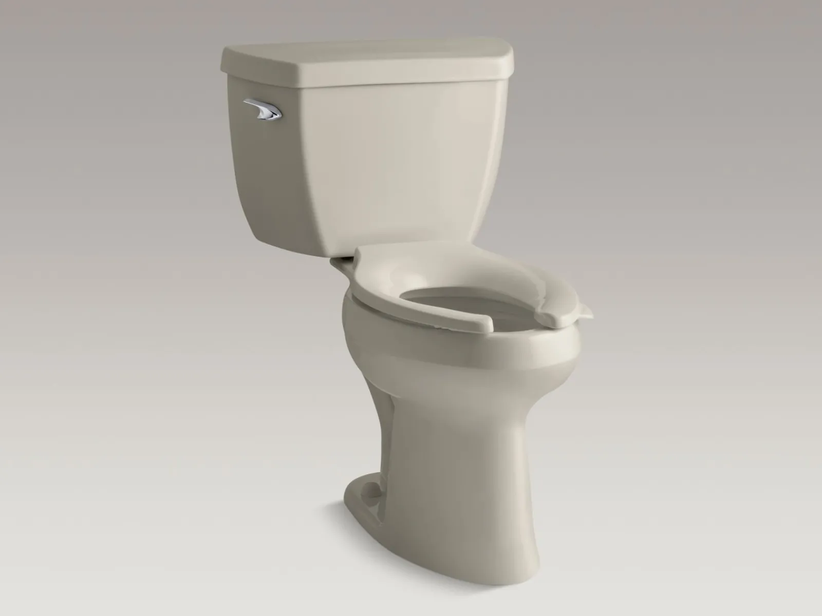 Two-piece elongated toilet, 1.6 gpf^Kohler Sale