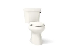 Two-piece elongated toilet, 1.28 gpf^Kohler New