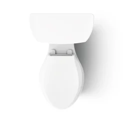 Two-piece elongated toilet, 1.28 gpf^Kohler Outlet