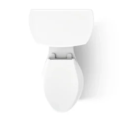 Two-piece elongated toilet, 1.28 gpf^Kohler Hot