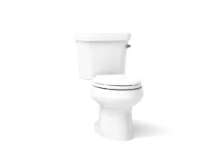 Two-piece elongated toilet, 1.28 gpf^Kohler Sale