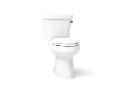 Two-piece elongated toilet, 1.28 gpf^Kohler Clearance